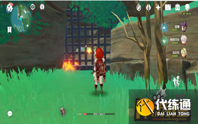 原神白狐之野铁门攻略_原神白狐之野攻略