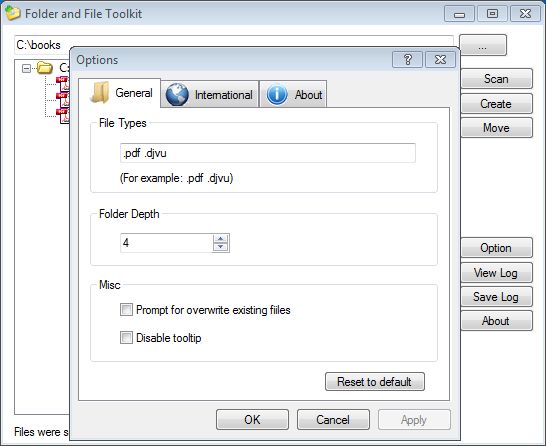 folder and file toolkit