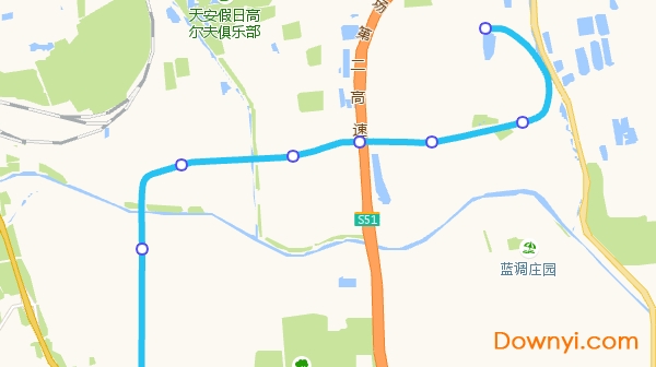 北京地铁3号线线路图 北京3号线地铁线路图