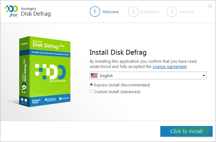 Auslogics Disk Defrag汉化版