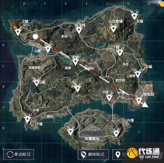 和平精英圣诞模式雪橇车刷新点位