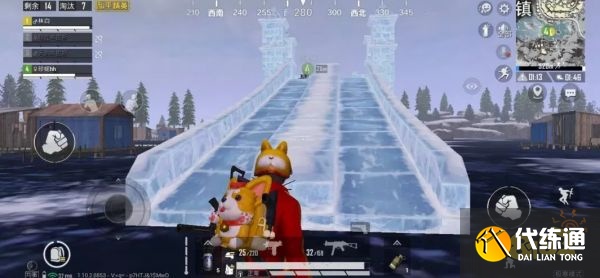 和平精英滑滑梯在哪里找