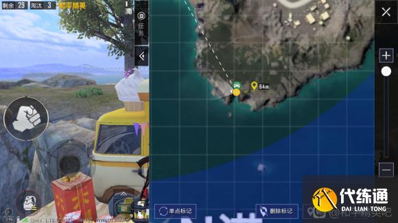 和平精英海岛打卡之旅光子鸡2021打卡点攻略