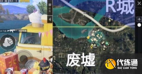 和平精英废墟打卡点位置分享