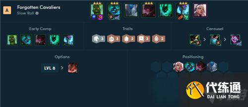 云顶之弈11.14上分推荐重骑破败法阵容