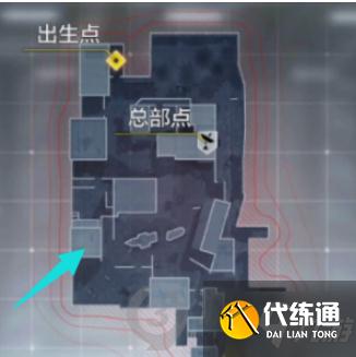 使命召唤手游坠机之地总部点位在哪