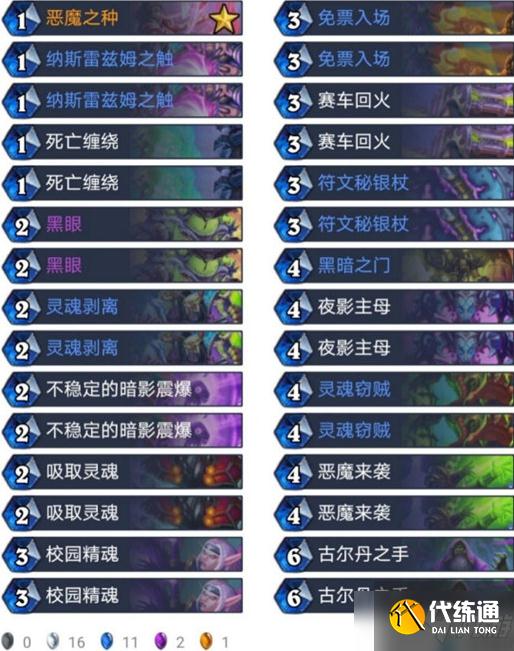 《炉石传说》暴风城任务术卡组分享