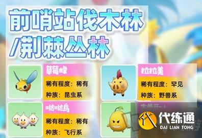 摩尔庄园手游精灵有哪些