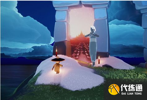 光遇霞光城拱门冥想任务怎么做？8.18霞光城拱门冥想位置任务攻略[多图]图片1