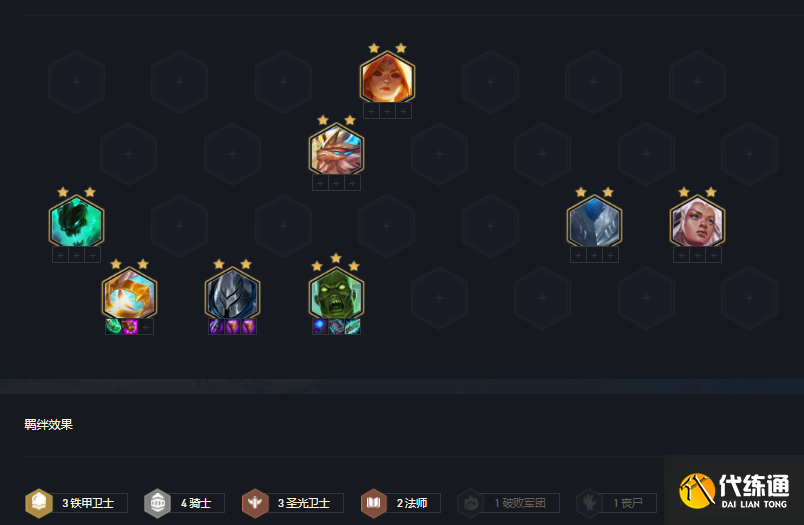 《云顶之弈》11.16版本铁骑法阵容怎么玩