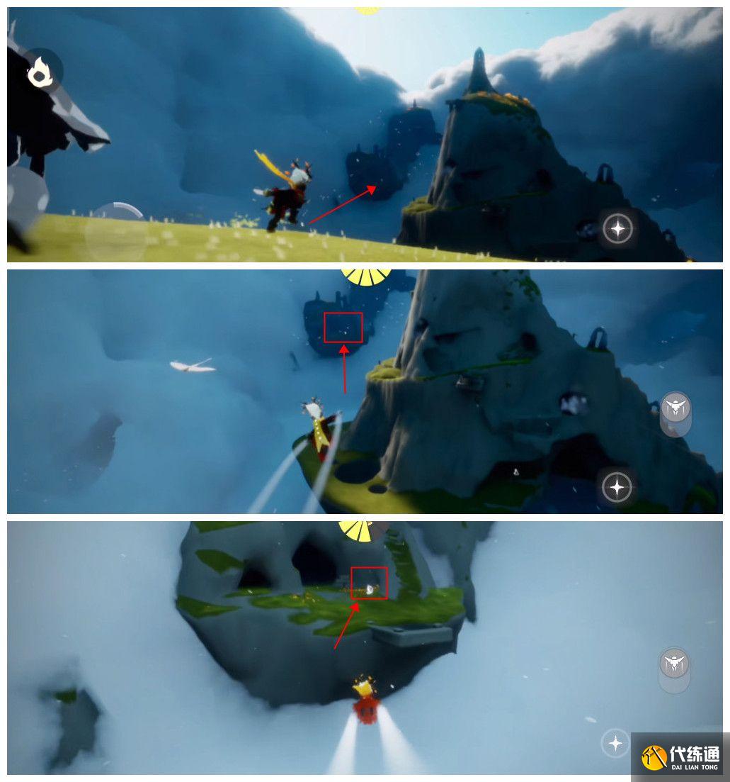 光遇飞翔季先祖位置大全：2021飞翔季先祖位置分布图[多图]图片5