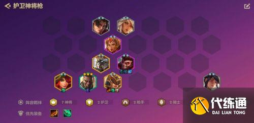 云顶之弈手游金铲铲之战神将阵容推荐