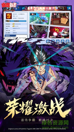 幽游白书武术会电脑版