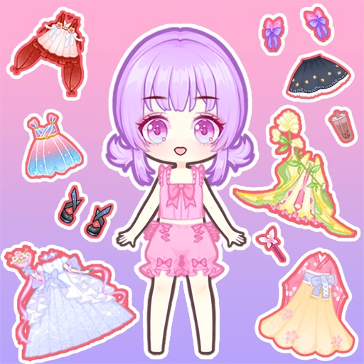 扭蛋美少女-二次元时尚可爱少女换装游戏