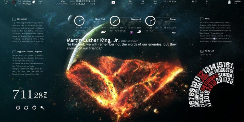 Rainmeter综合皮肤包