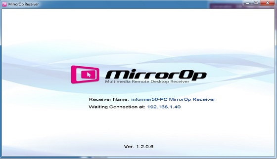 mirrorop receiver电脑版