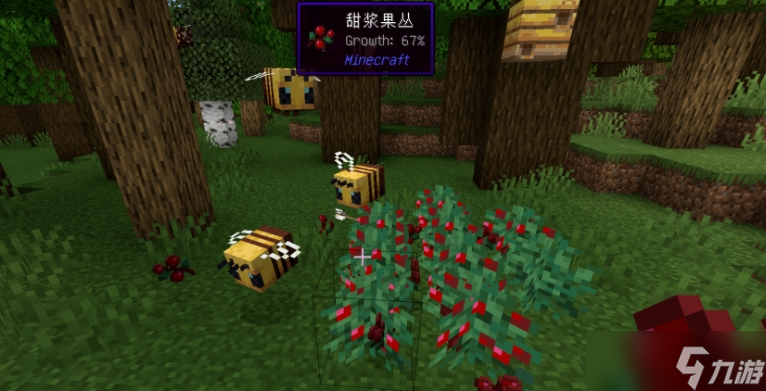 我的世界甜浆果有什么作用