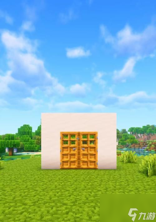 如何在《我的世界》游戏中制作自动门（详细教程及材料需求）