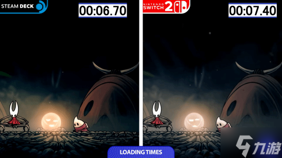 掌机PK！《空洞骑士：丝之歌》Switch2与SteamDeck画面对比