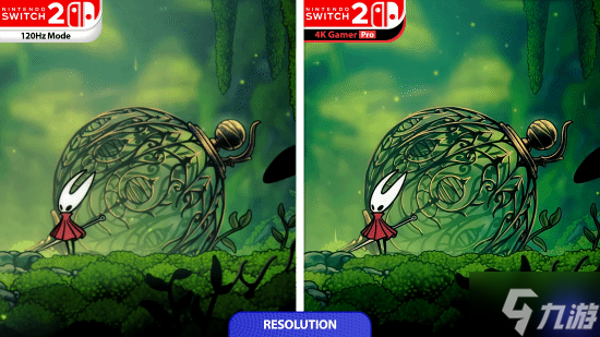 掌机PK！《空洞骑士：丝之歌》Switch2与SteamDeck画面对比