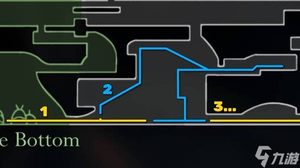《空洞骑士丝之歌》骨髓洞窟到苔栖乡探索路线分享