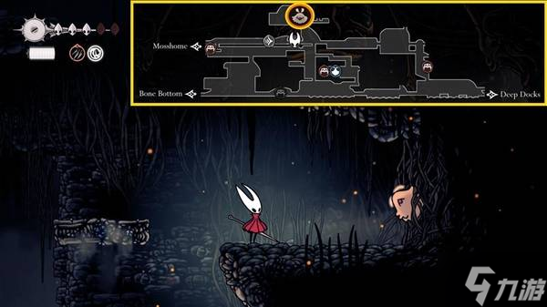 《空洞骑士丝之歌》全旅团跳蚤位置说明