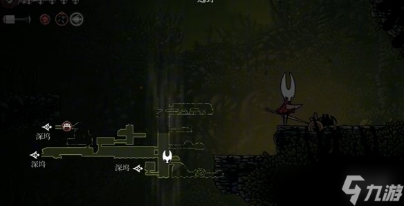 空洞骑士丝之歌_远野地图攻略