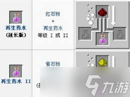 我的世界如何制作再生药水