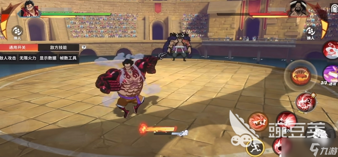 航海王热血航线鬼岛决战路飞怎么玩