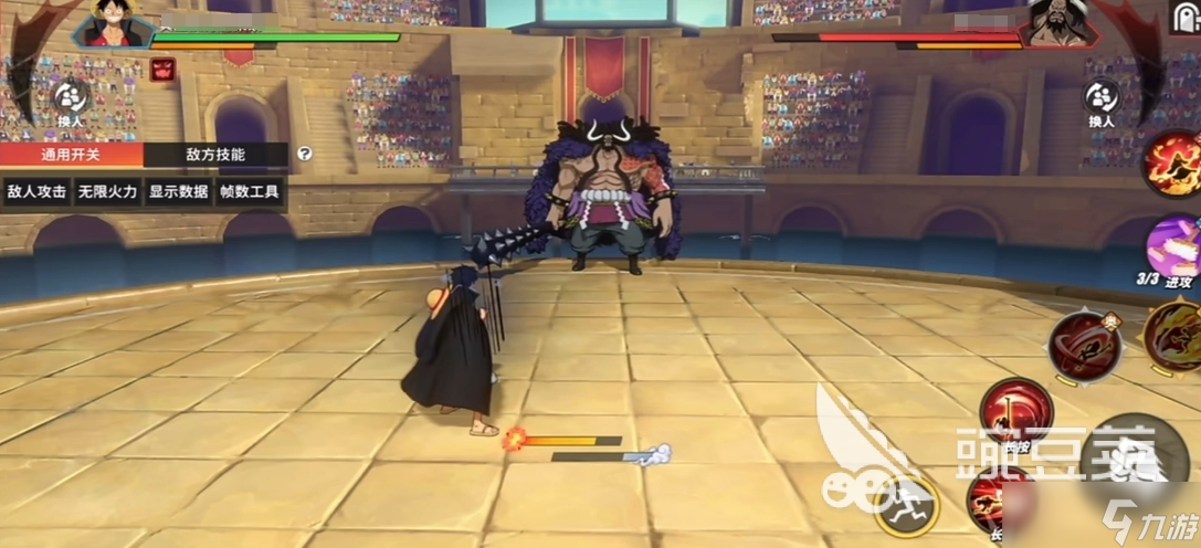 航海王热血航线鬼岛决战路飞怎么玩