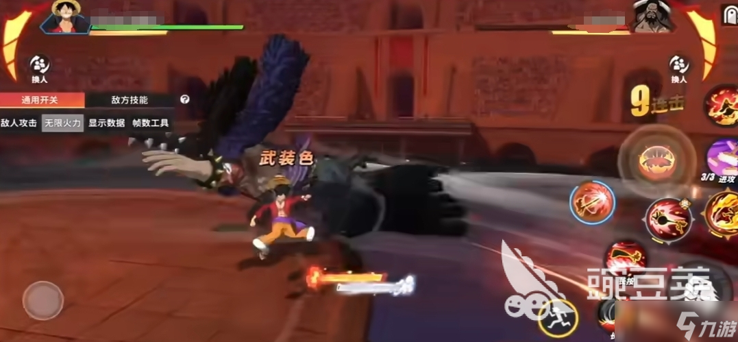 航海王热血航线鬼岛决战路飞怎么玩