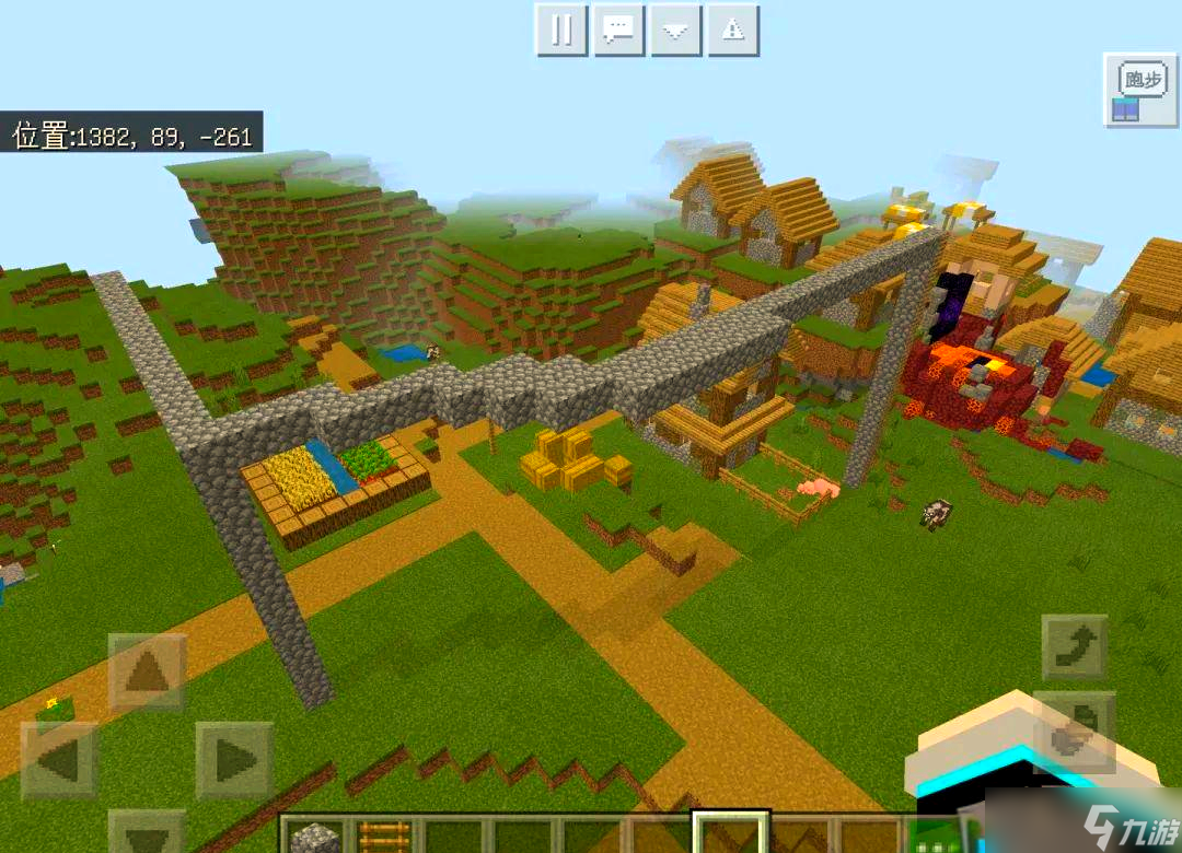 我的世界如何建立村庄