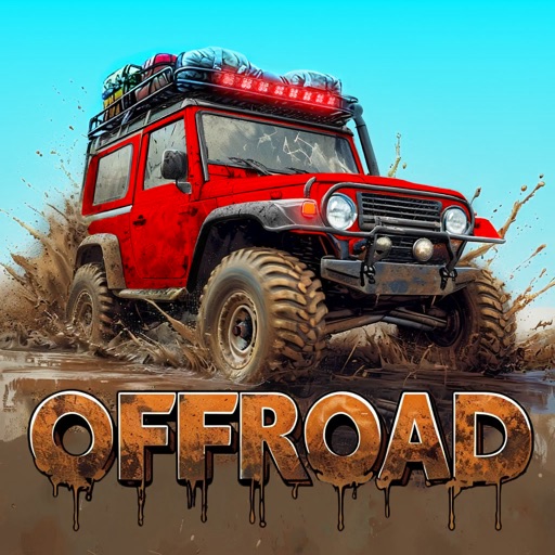 越野皮卡车驾驶游戏 - 越野违禁泥卡车吉普车赛车游戏